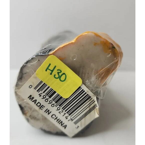 Vintage Witch Holding Broom Candle New in Packaging 4" SKU H30 - Picture 7 of 7